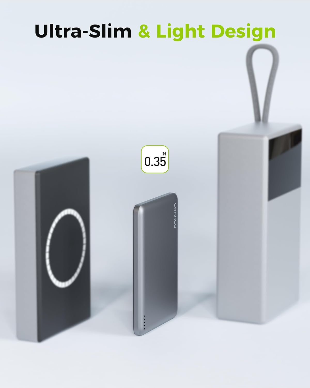 Magnetic Power Bank for Magsafe Fast Charging, 5000Mah Wireless Portable Charger with Ultra Slim & Lightweight, Compatible with Iphone 17/16/15/14/13 Series,Travel Essential