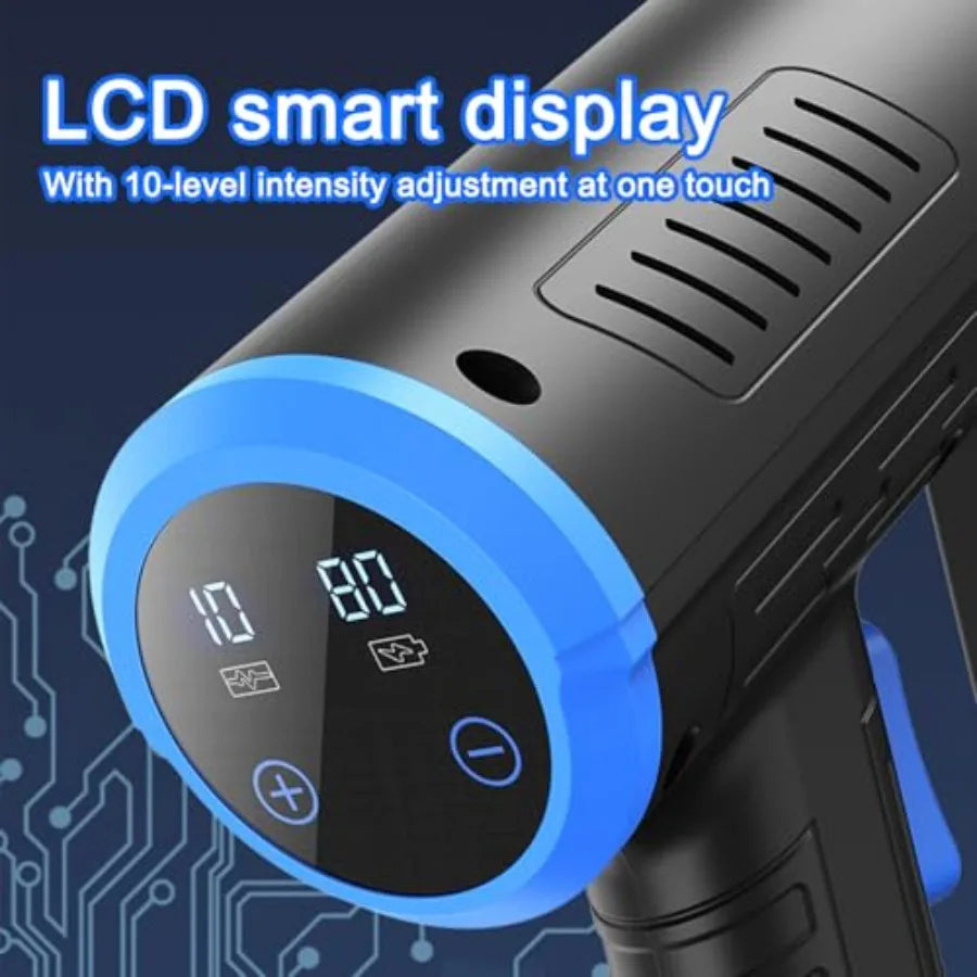 Cordless Pressure Washer 24000Mah Electric Power Washer with LCD Display 1200 PSI Portable Car Pressure Washer Handheld